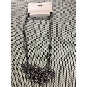 Bold Elements Silver Necklace. $24